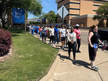 Women Faculty and Staff Network Launches Health and Wellness Initiative with Campus Walk